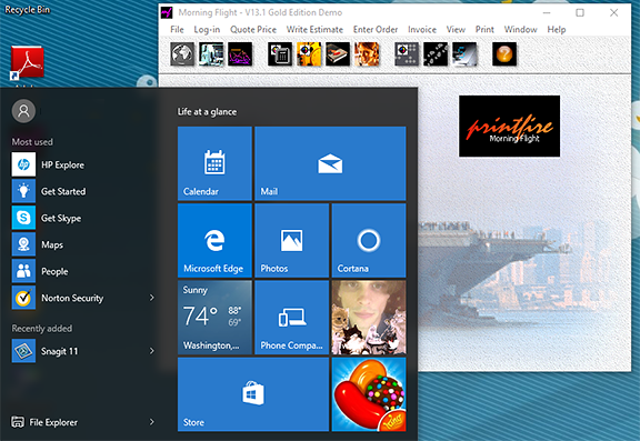Windows10 with MF